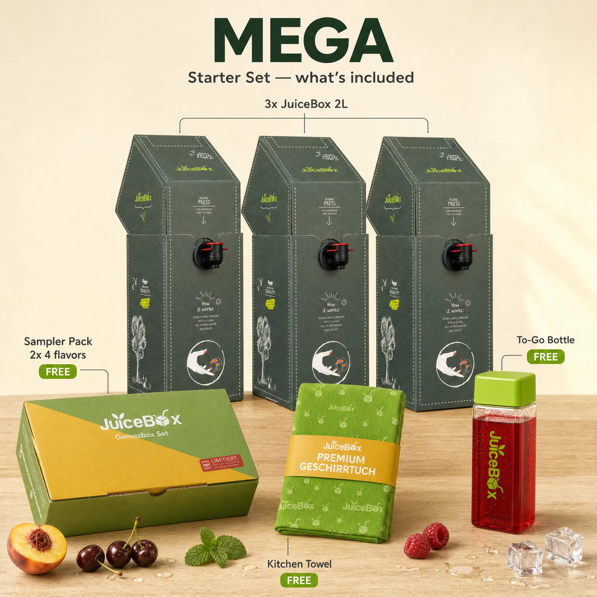 JuiceBox™ Starter-Set