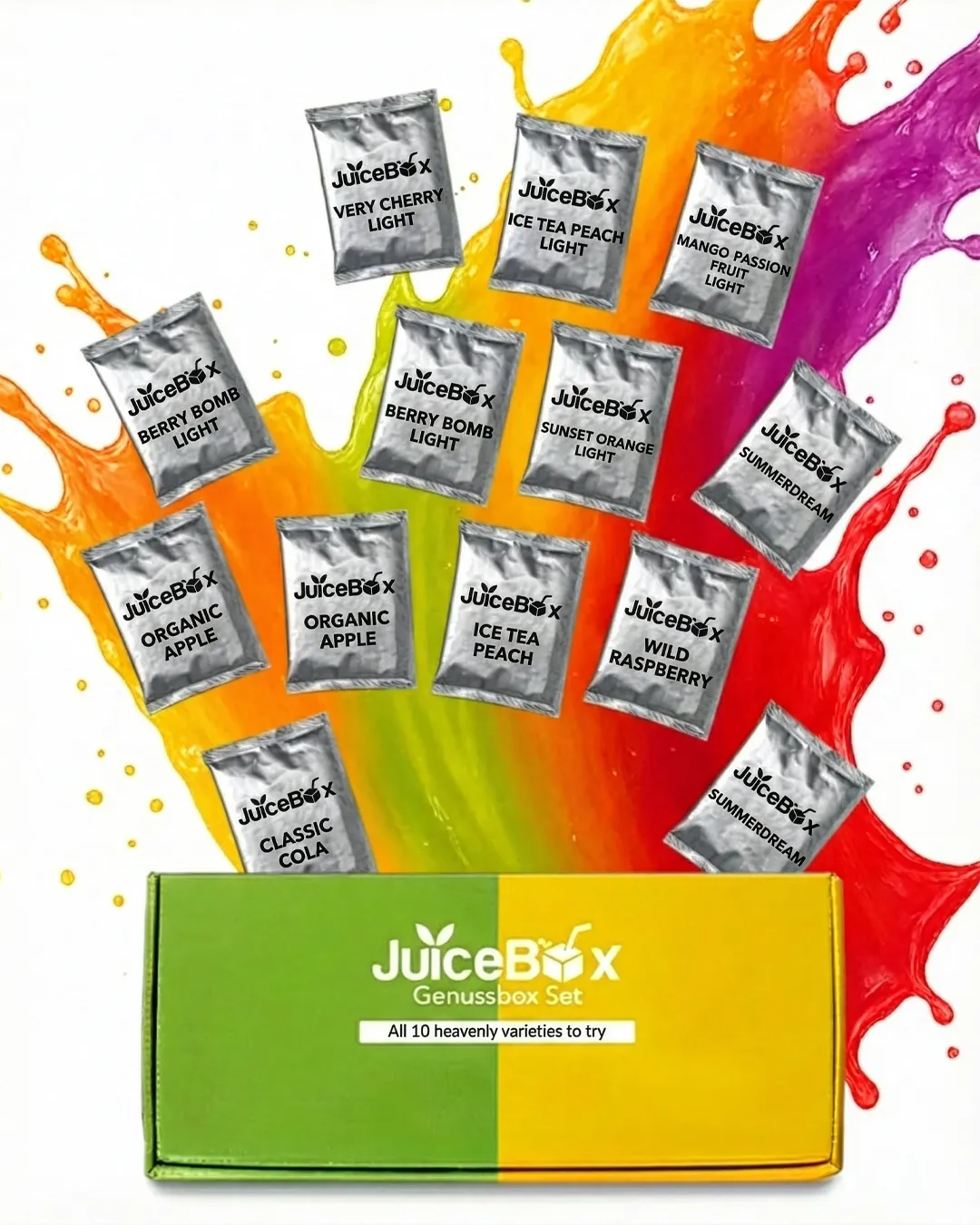 JuiceBox Sampler Pack – 10 Flavors