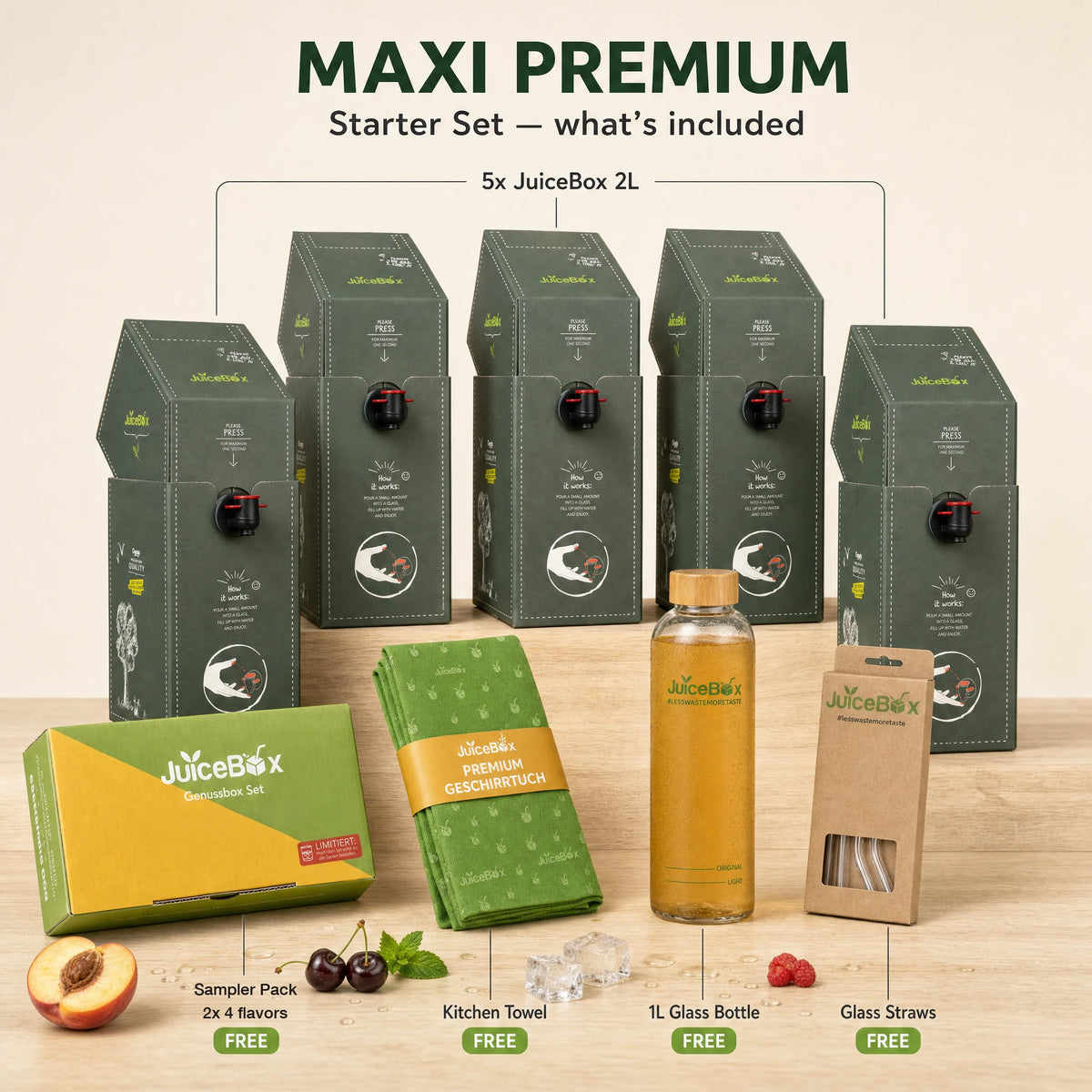JuiceBox™ Starter-Set
