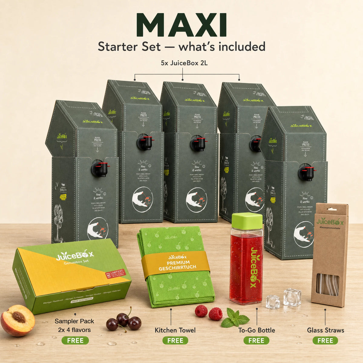 JuiceBox™ Starter-Set