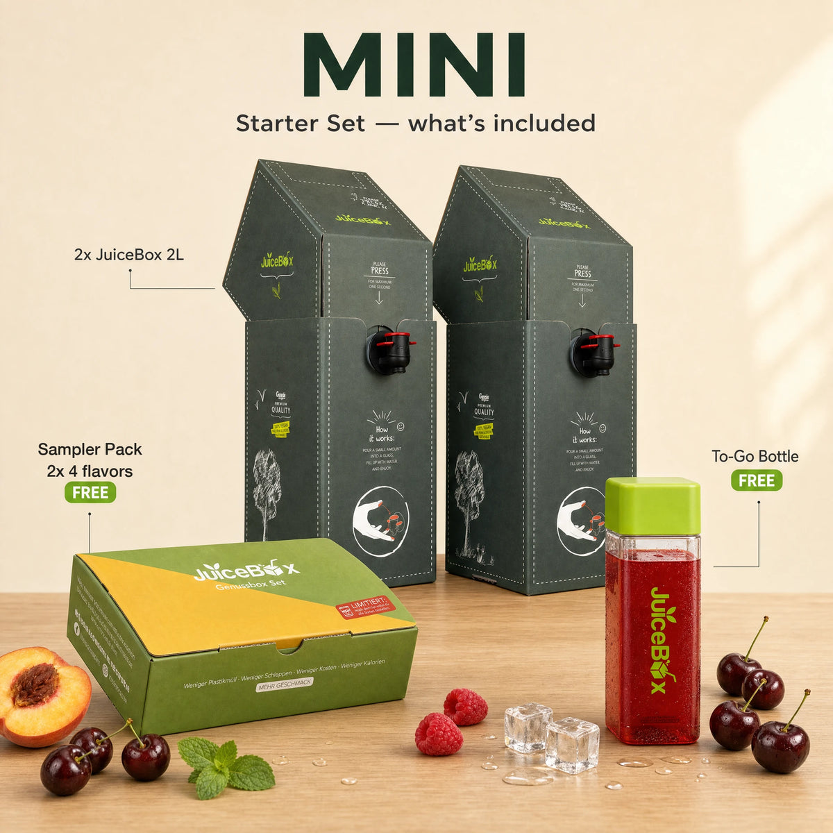 JuiceBox™ Starter-Set